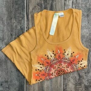 Spoiled Y2K Ribbed Sequenced Tank